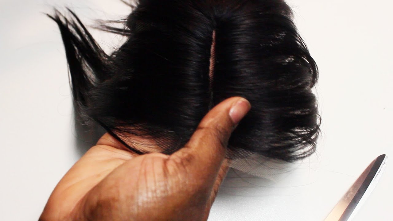 Turn an Invisible Part into a Lace Closure (SUPER EASY)