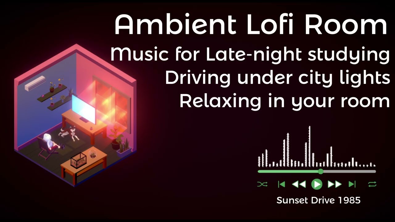 Lofi Retro Vibes – 80s Chillwave & Synthwave for Relax, Study, and Late Night Drives