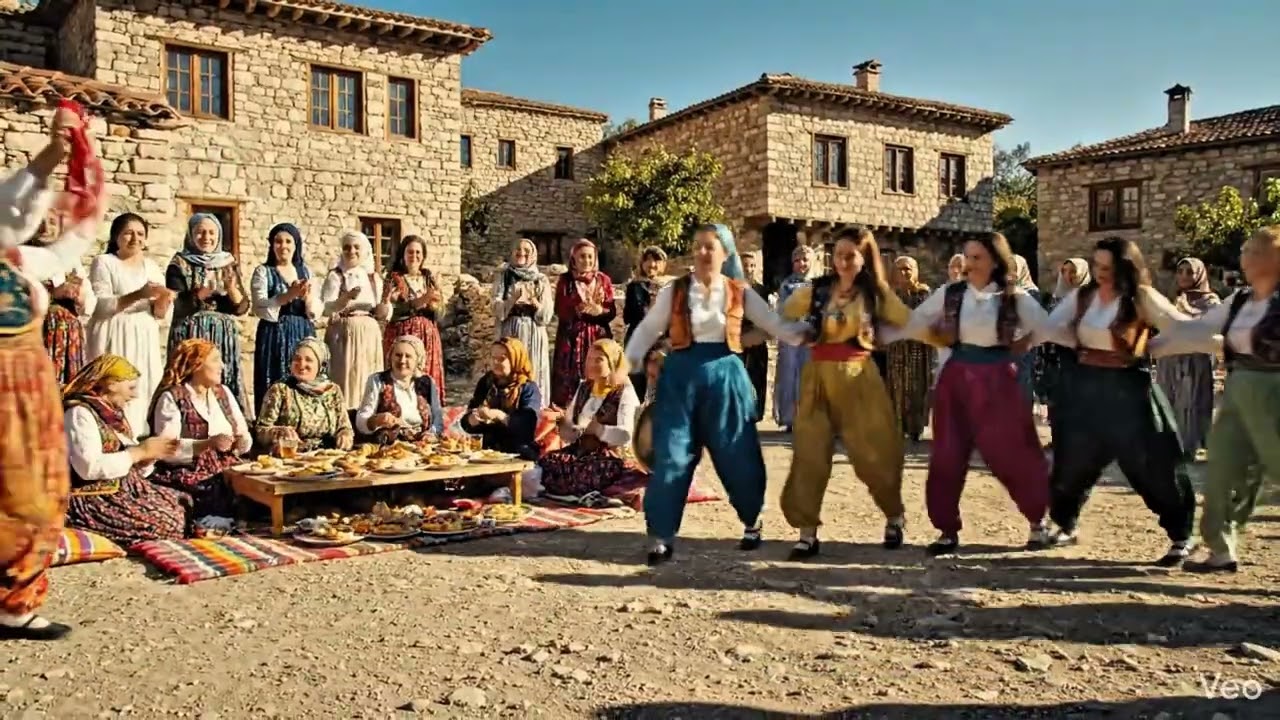 Kadınların Renkli ve Coşkulu Halay Dansları #halay #kurdish #kurtce #dugunumuzvar #gelin  #halaybasi