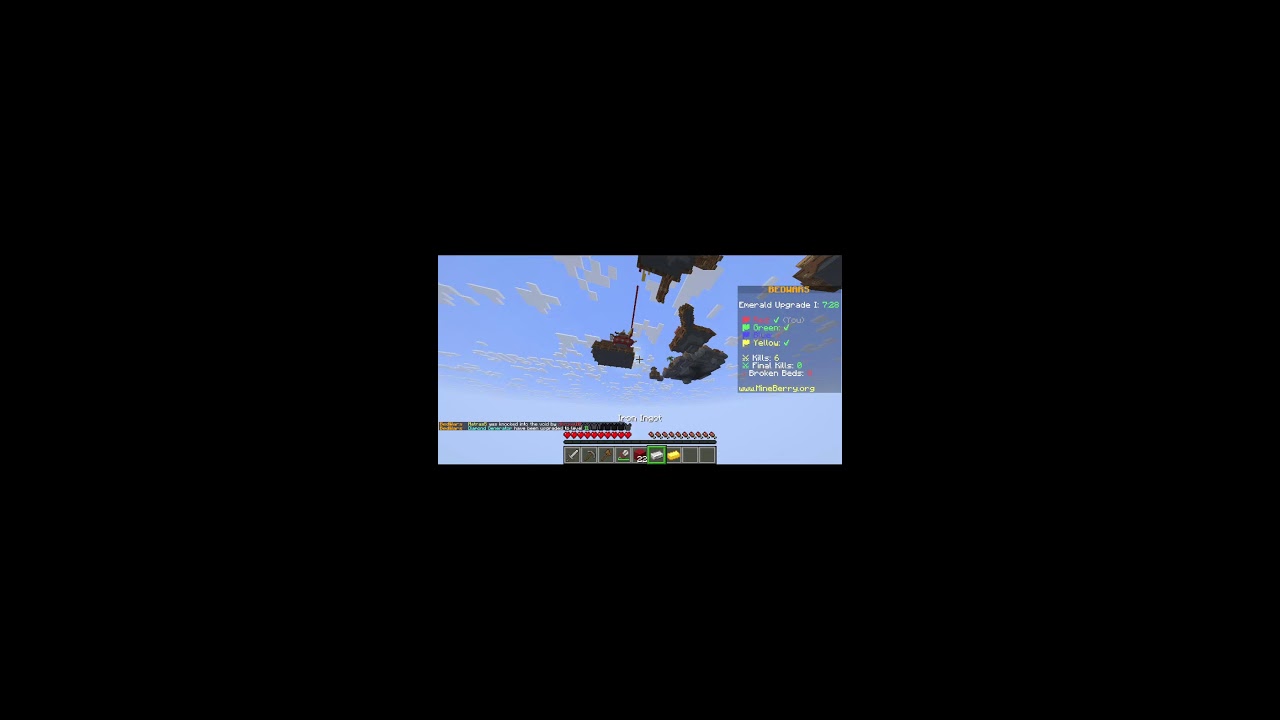 PLAYING BEDWARS IN MINEBERRY #minecraftlivestream #mineberry