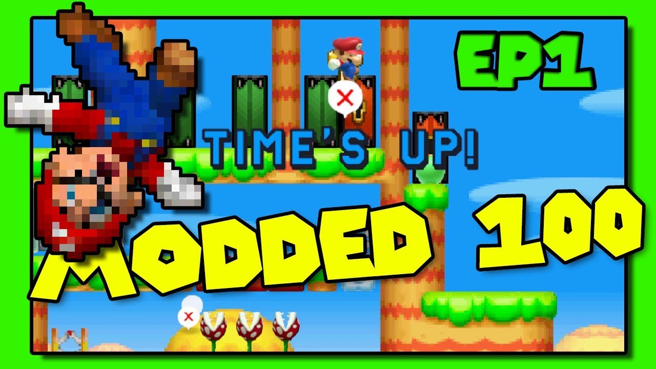 So Many Speedruns! | Modded 100 Mario Challenge | EP1