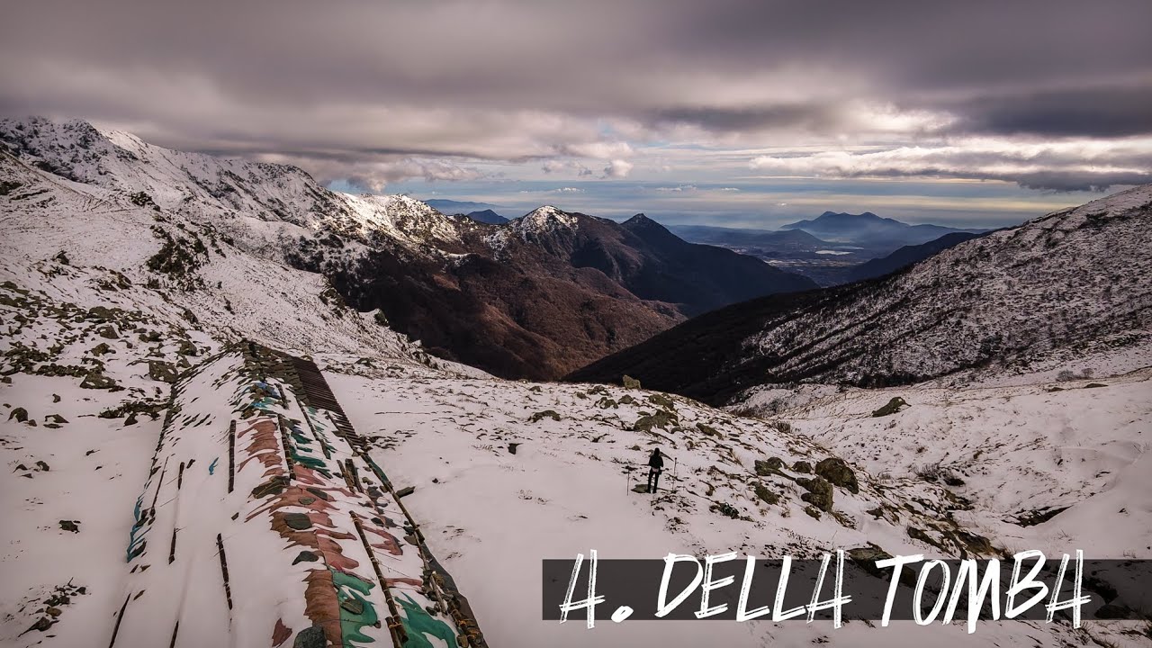 Una giornata nuvolosa all'Alpe della Tomba