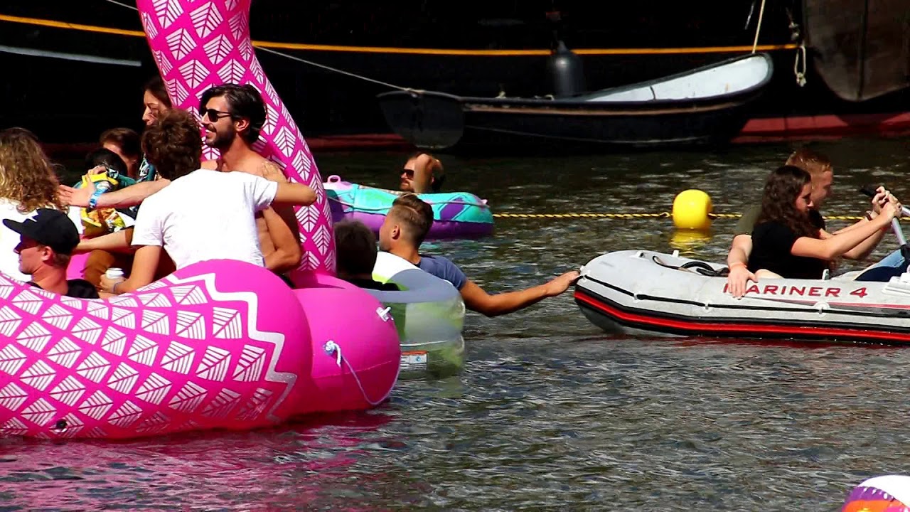 Rubberboot missie video in Utrecht