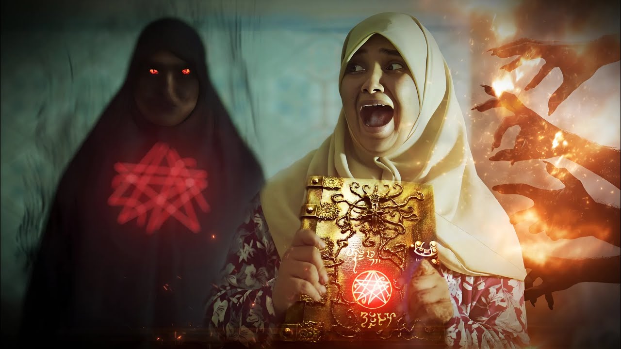 فيلم رعب مغربي بسبب كتاب السحر استحضرات القرين وكانت النهاية صادمة Horror movies