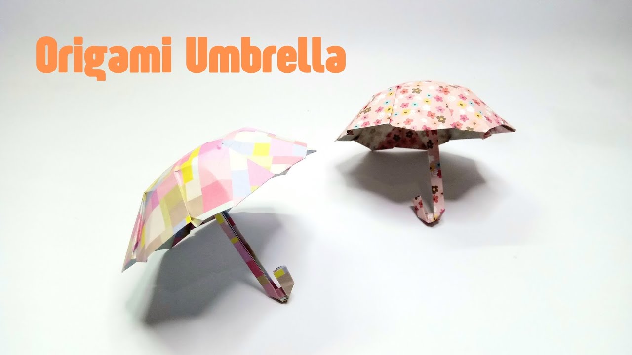 Origami Umbrella | Cara membuat Origami Payung