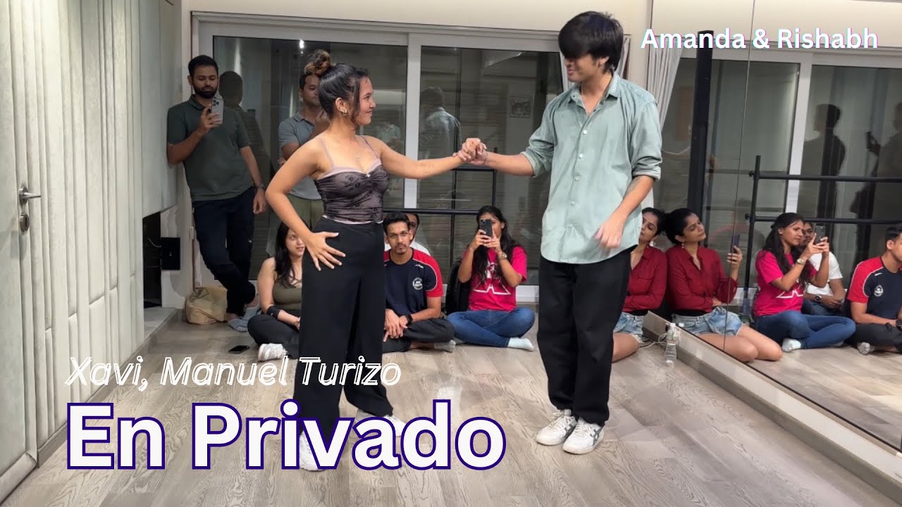 Xavi, Manuel Turizo - En Privado | Amanda & Rishabh #bachatasensual #bachatafusion #bachatadance 