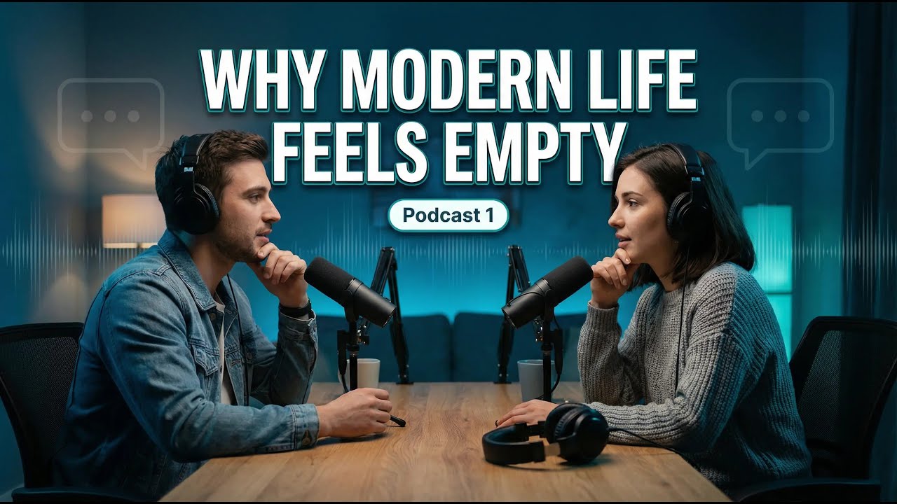 Podcast 1: Why Modern Life Feels Empty ? #lonliness #emptiness #discomfort