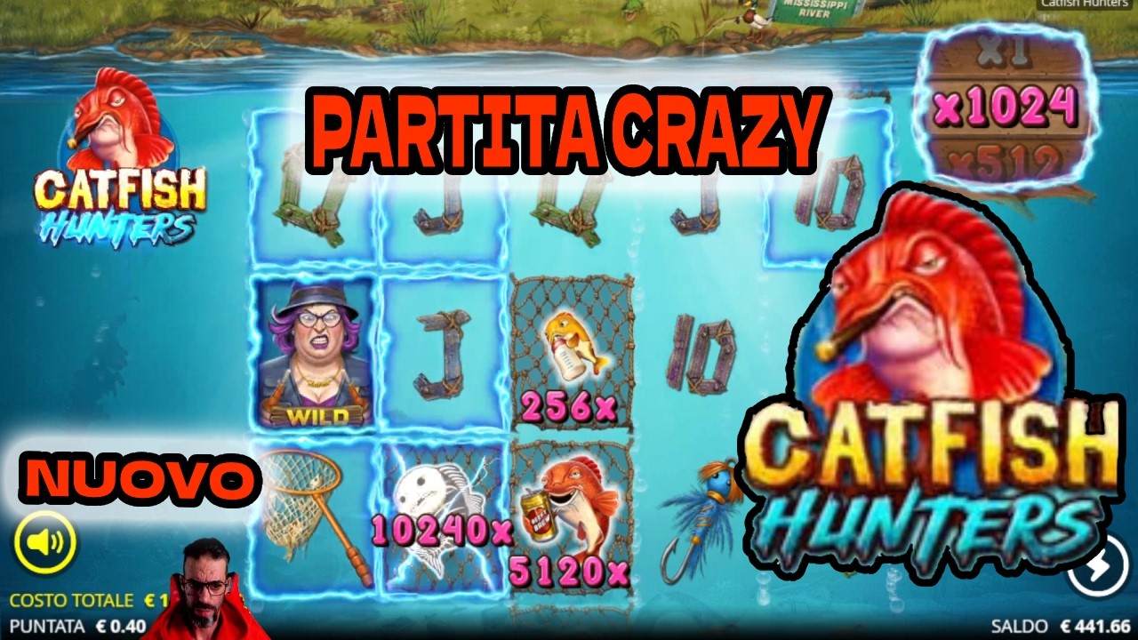 '' CATFISH HUNTERS '' &ndash; CRAZY UNDERWATER ACTION! | NEW NOLIMIT CITY | CRAZY SLOT |