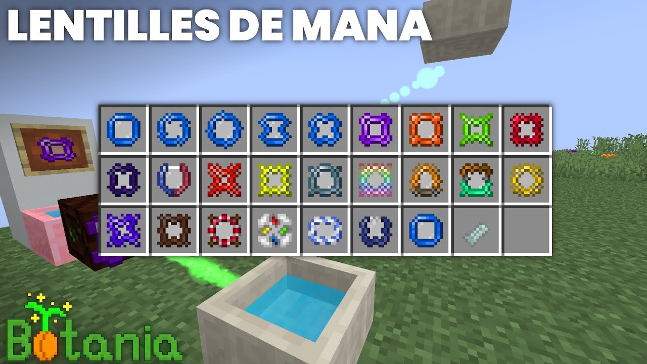 Les Mana Lens, lentilles de mana | Guide Botania 04