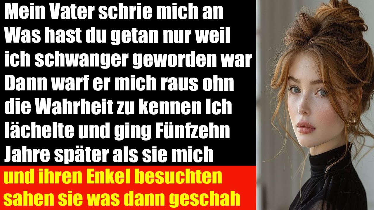 Schwanger Vater schreit mich an und wirft mich aus dem Haus