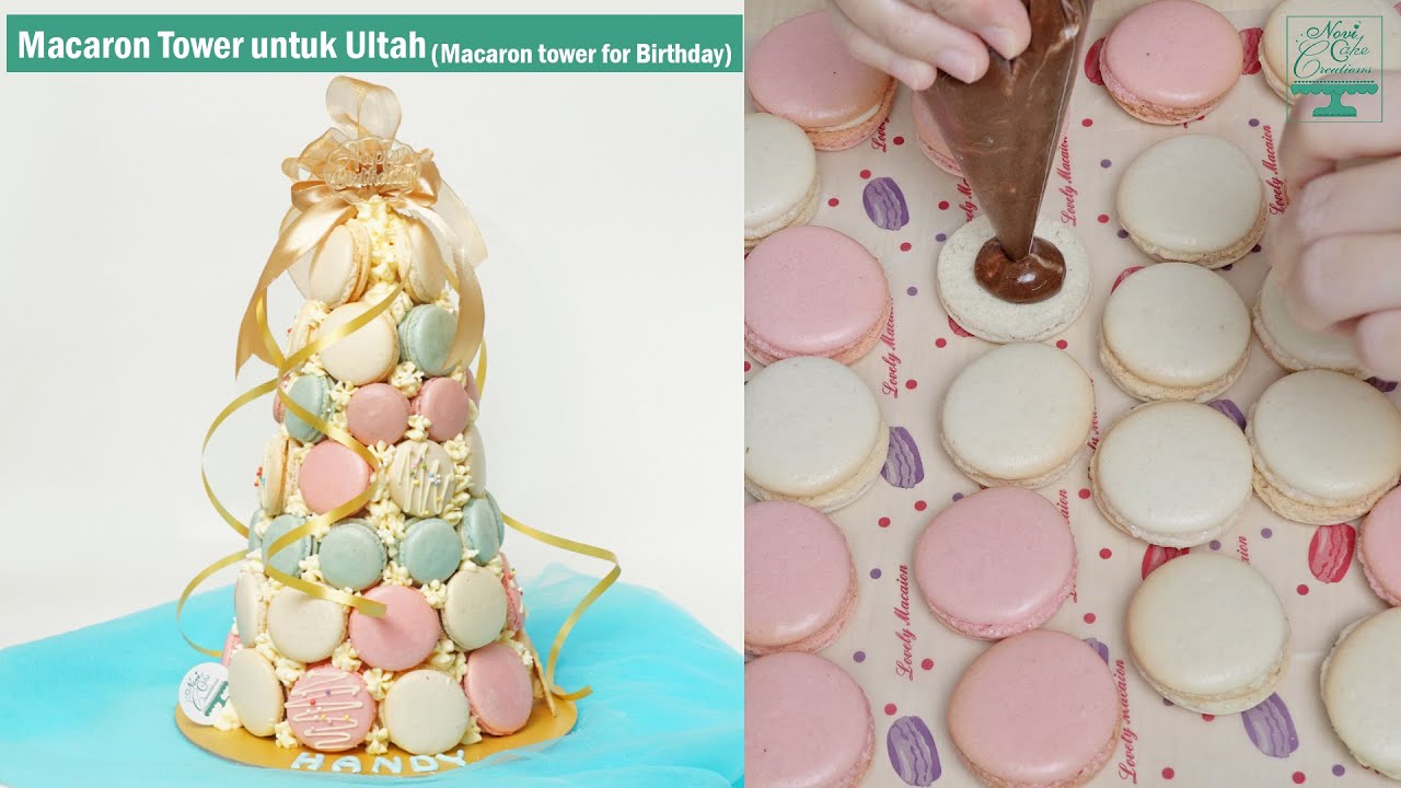 DIY Macaron Tower (Macaron Tower for Birthday)