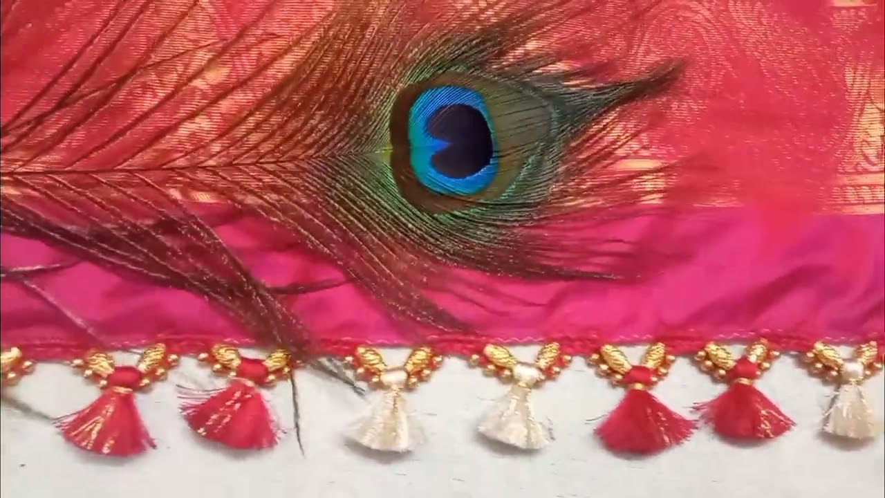 Beads  Saree kucchu design😍