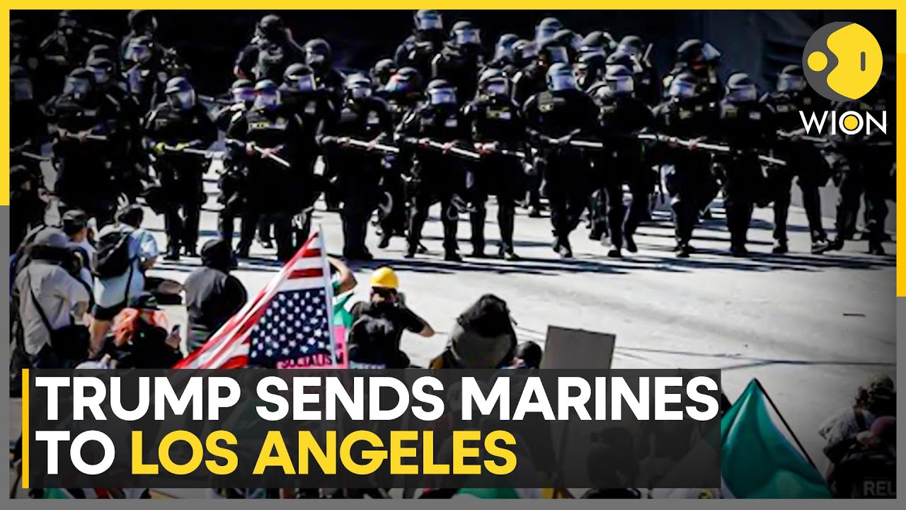 LA Protests: US Northern Command: A Battalion Of 700 Marines Activated | World News | WION