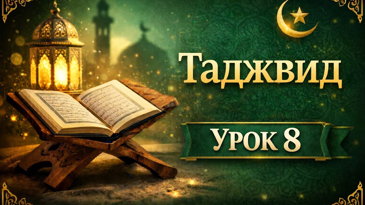 Таджвид | Урок 8 | ИХФА (часть 2)