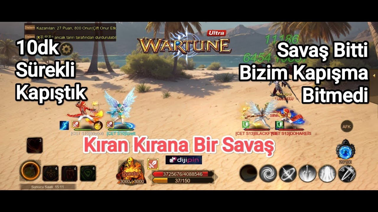 Alacakaranlık Savaş Alanı Kesemedik Birbirimizi 