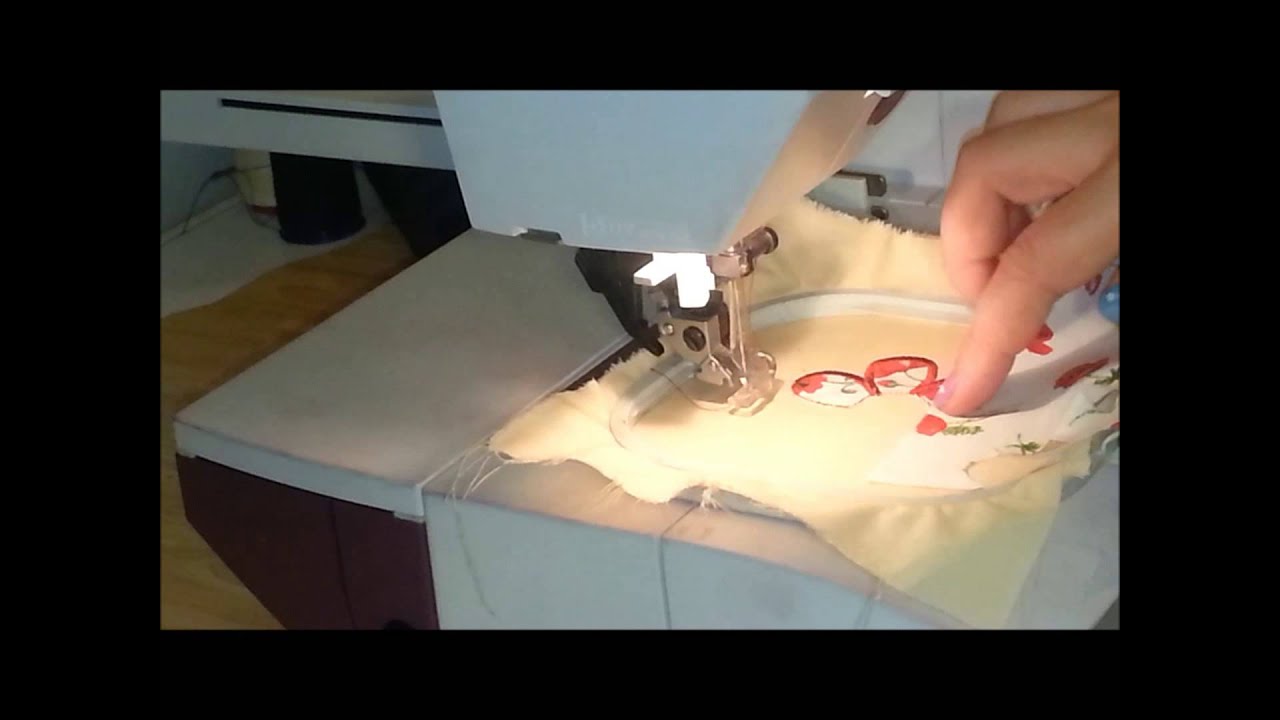 Tutoriel #1~ Comment faire un appliqué en broderie machine ? (Embroidery machine)