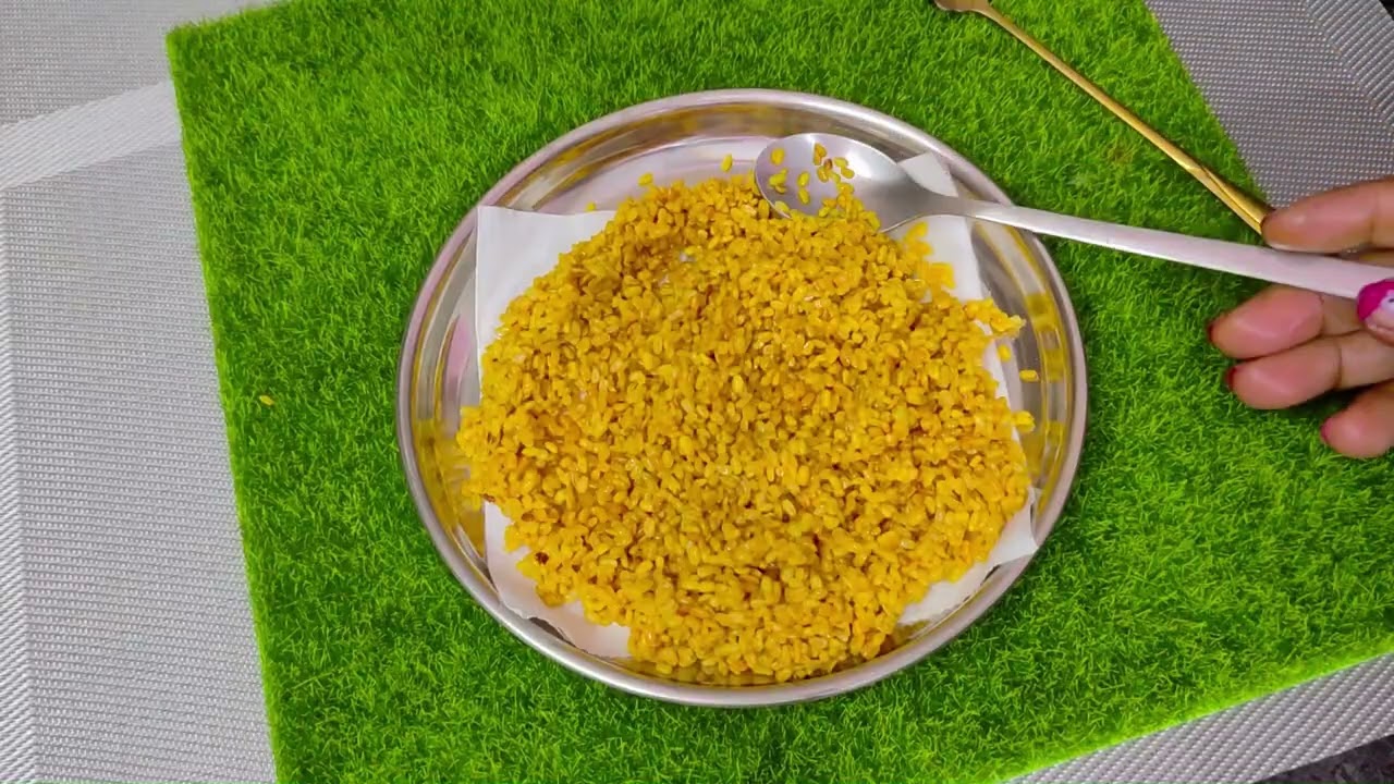 Moong Dal Namkeen Recipe घर पर बनाएं Haidiram's Style मूंग दाल नमकीन #easyrecipe #snacks
