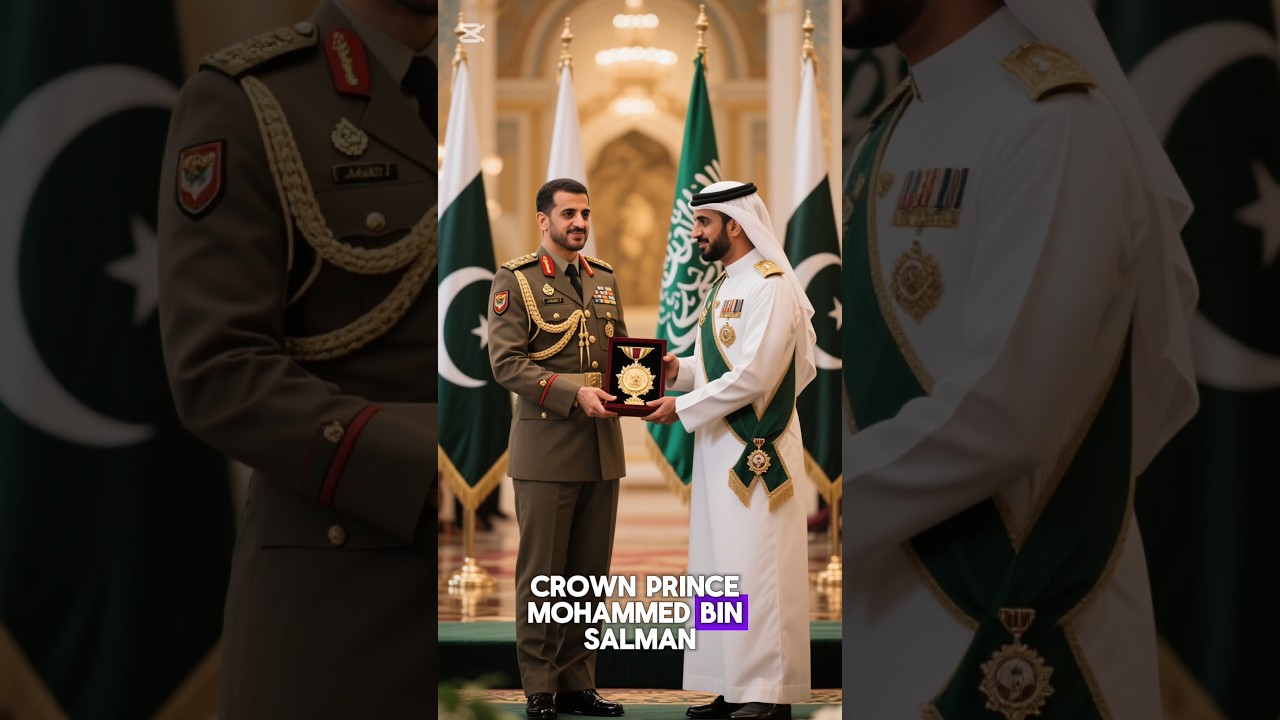 According to Saudi Press Agency, CDF Munir given medal in honour 