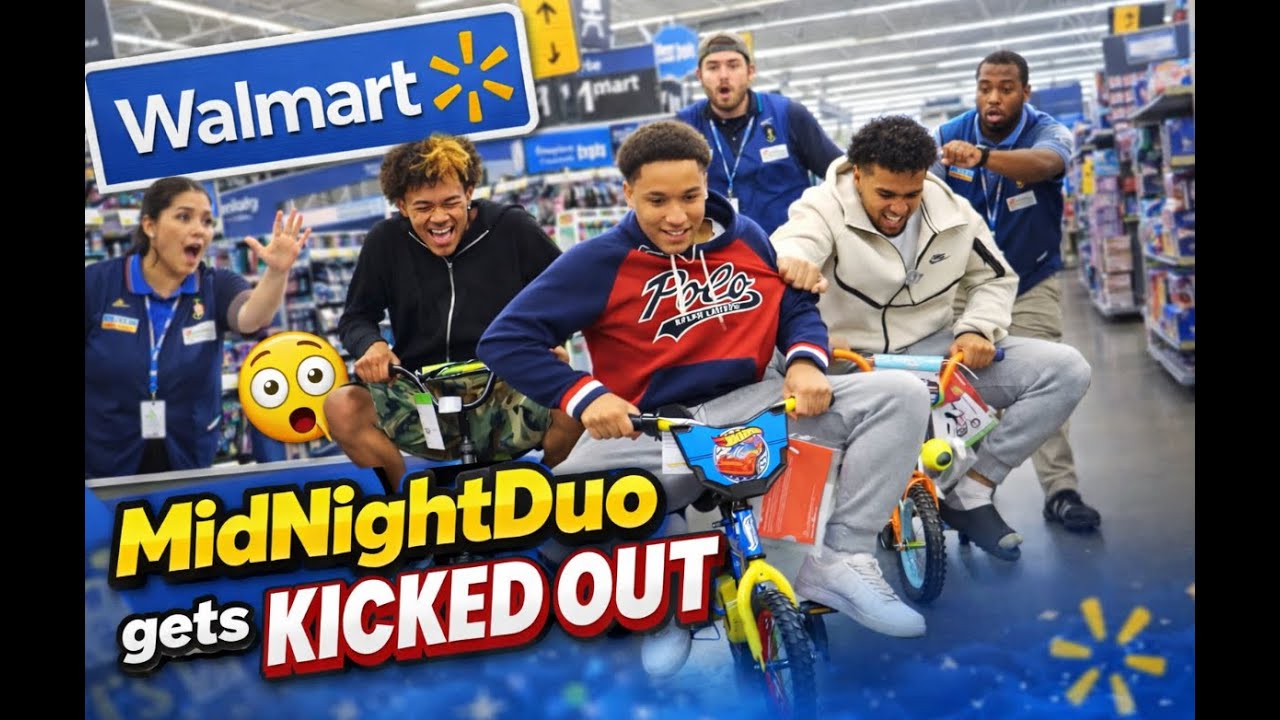 MidNightDuo Gets Kicked Out Of Walmart🔥😧