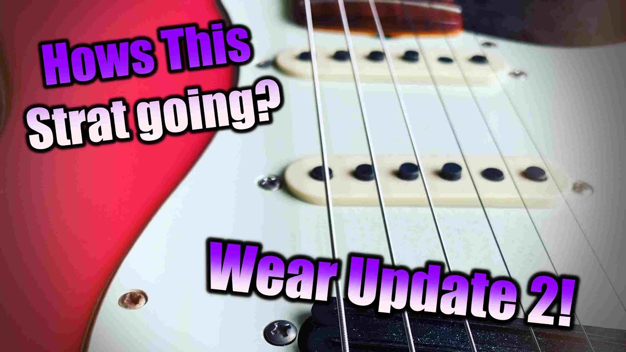Wear Update | Fiesta Red 60's Lacquer Strat