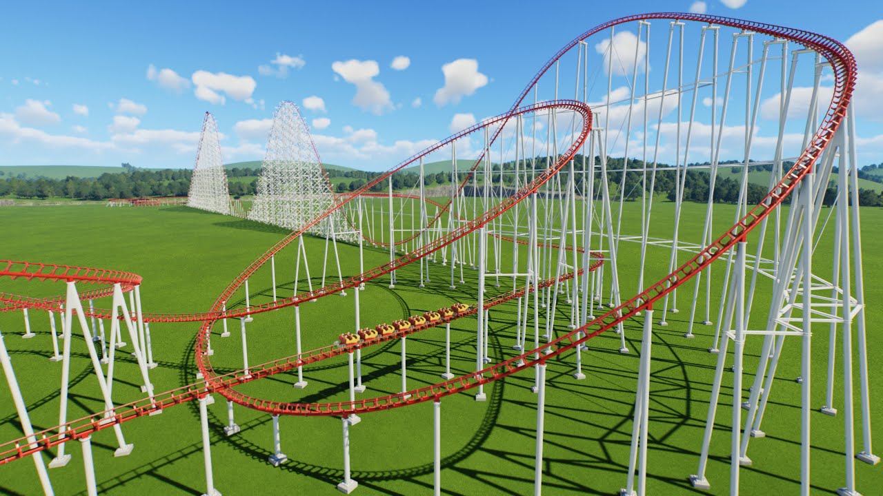 Steel Dragon 2000 スチールドラゴン2000 Recreation Planet Coaster 2 POV