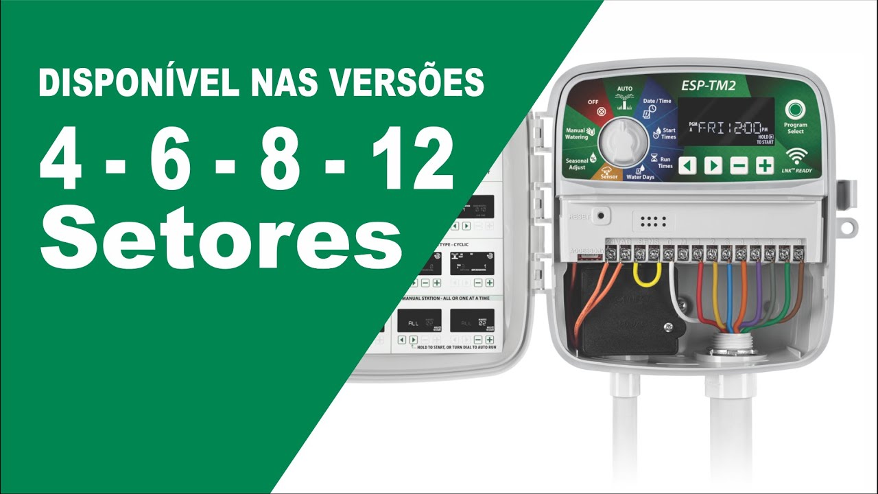 #1 Introdução ao Controlador Rain Bird ESP-TM2