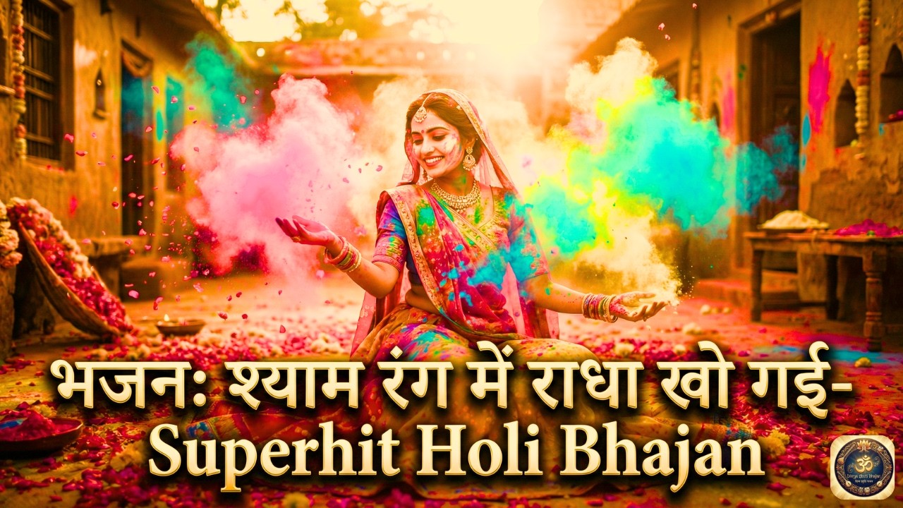 Shyam Rang Mein Radha Kho Gayi | Radha Krishna Holi Bhajan | Divya Stuti | श्याम रंग में राधा खो गई