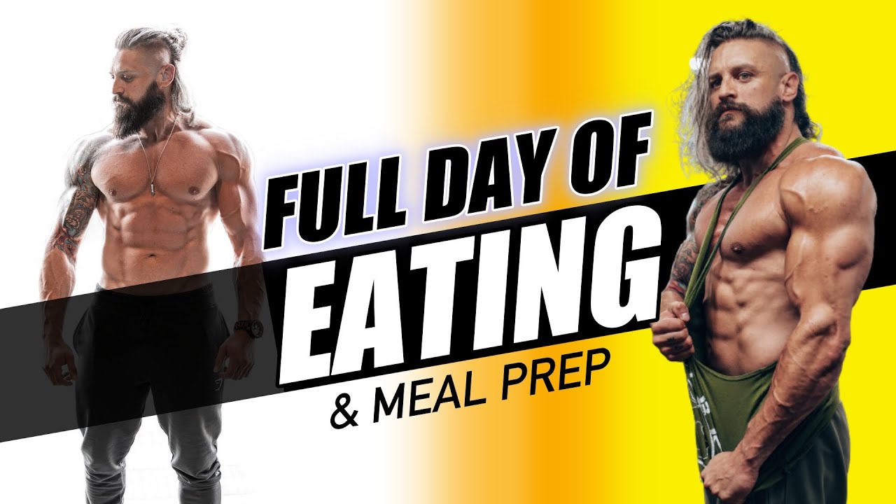 Full Day Of Eating For Fat Loss - Using ONLY Portion Control & Meal Prep (All Meals & Rules Shown)