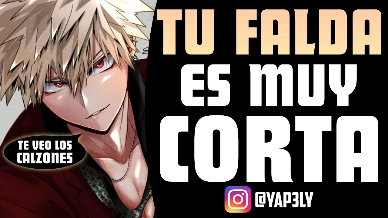 Tu falda ES MUY...😳 | ASMR Bakugou | Bakugou ASMR Roleplay