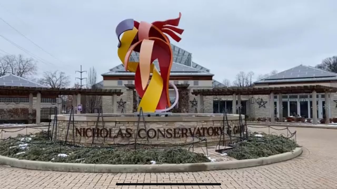Nicholas Conservatory & Gardens Tour in Rockford, IL - Feb 2024
