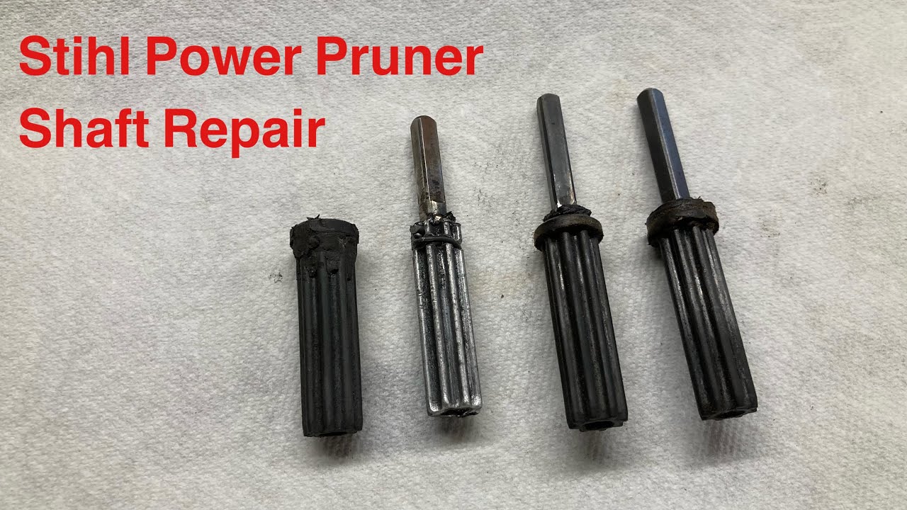 Stihl Power Pruner Shaft Repair