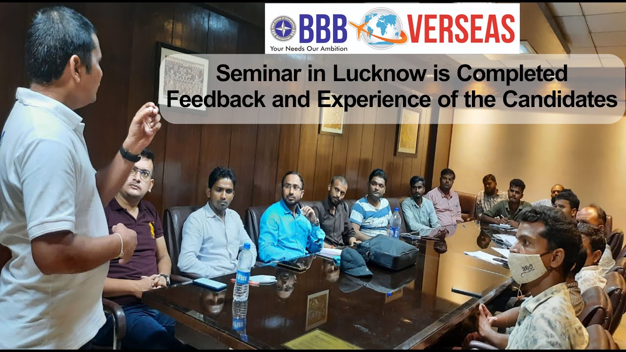 Free Seminar in Lucknow Uttar Pradesh Completed l Feedback Comments and Experience of the Candidates