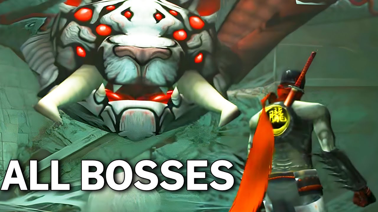 Shinobi - ALL BOSSES