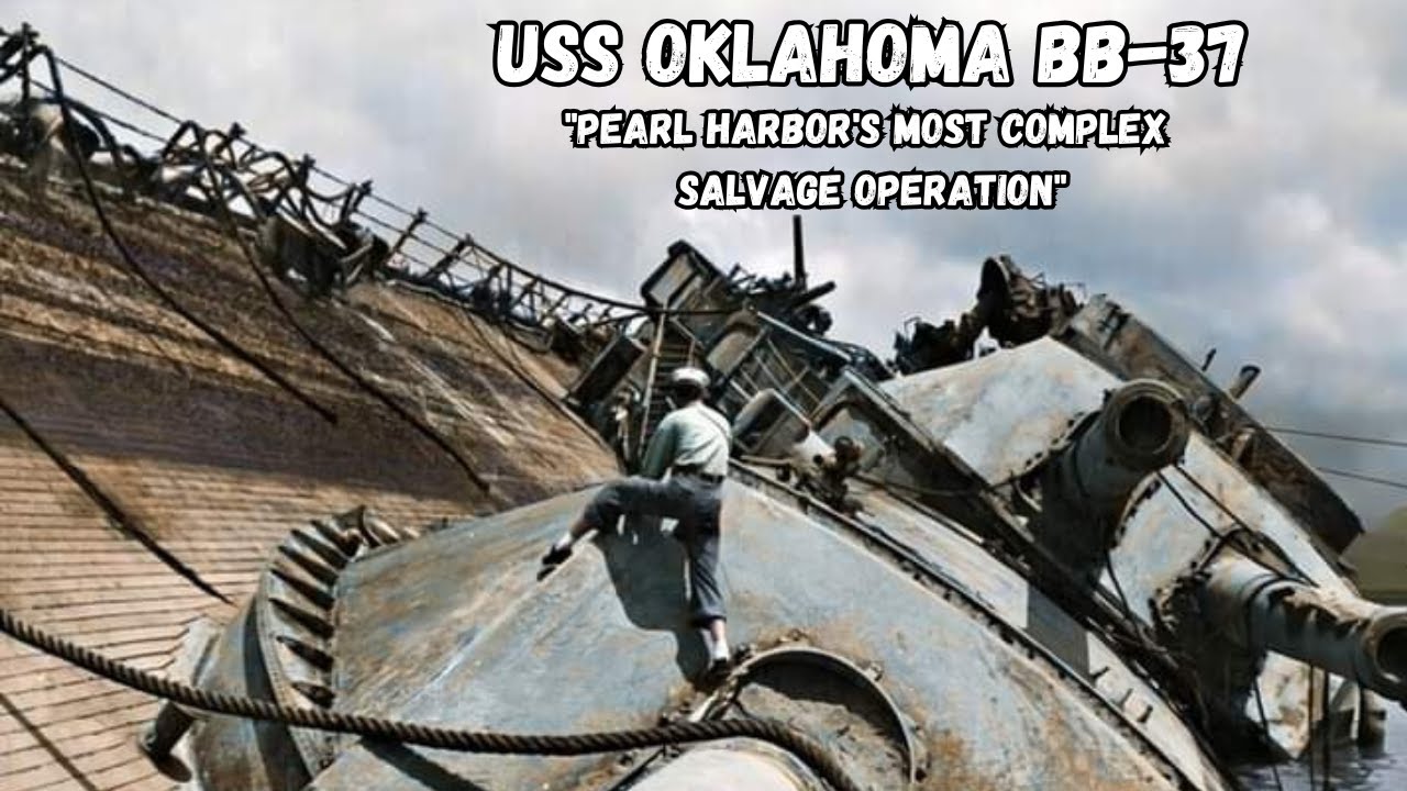 Линкор USS Oklahoma BB 37 — «Самая сложная спасательная операция в Перл-Харборе».
