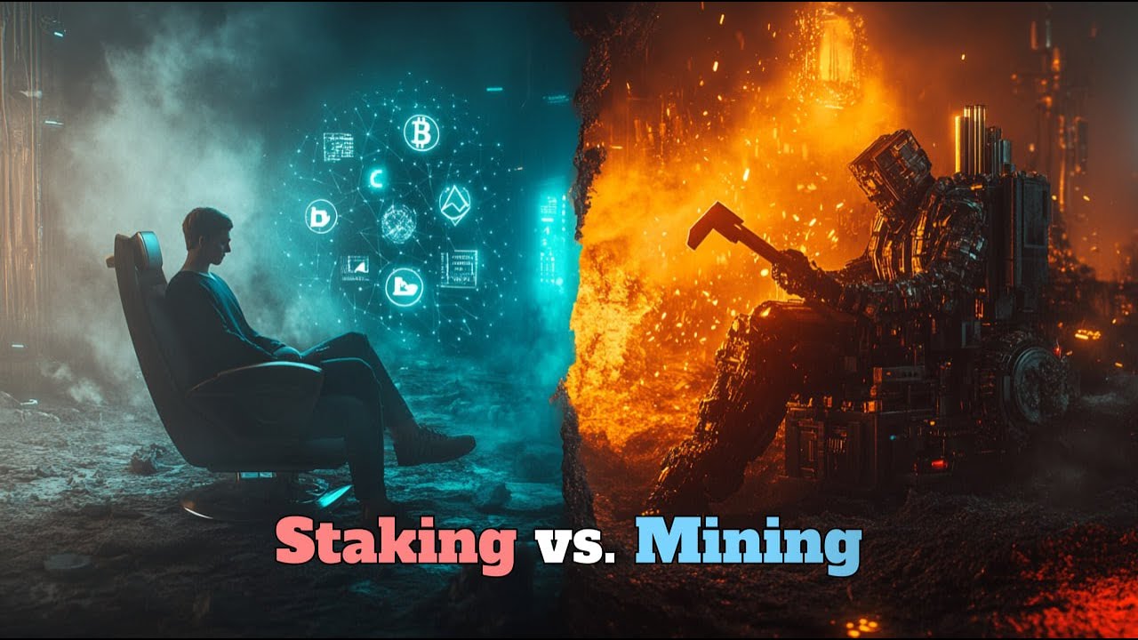 Staking vs. Mining: Crypto&rsquo;s Profit Showdown!