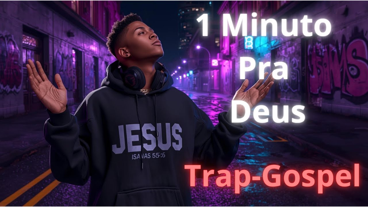 1 Minuto pra Deus 🎵 | Trap Gospel Reflexivo | A F&eacute; Tem Ritmo