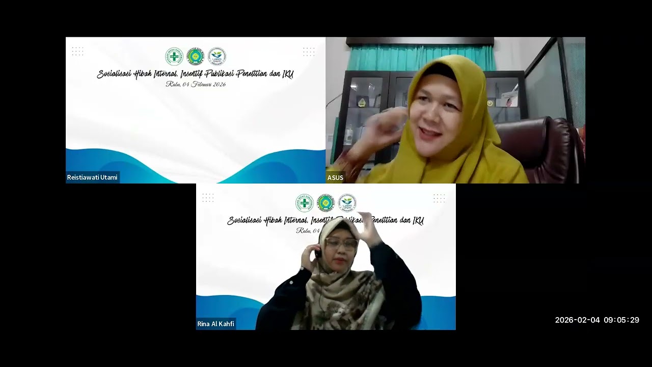 Sosialisasi Pembukaan Hibah Internal, Insentif Publikasi dan Target IKU