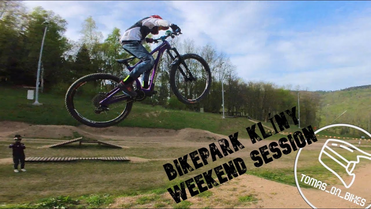 10yo - Bikepark Klíny weekend session / víkendový průlet bikeparkem Klíny