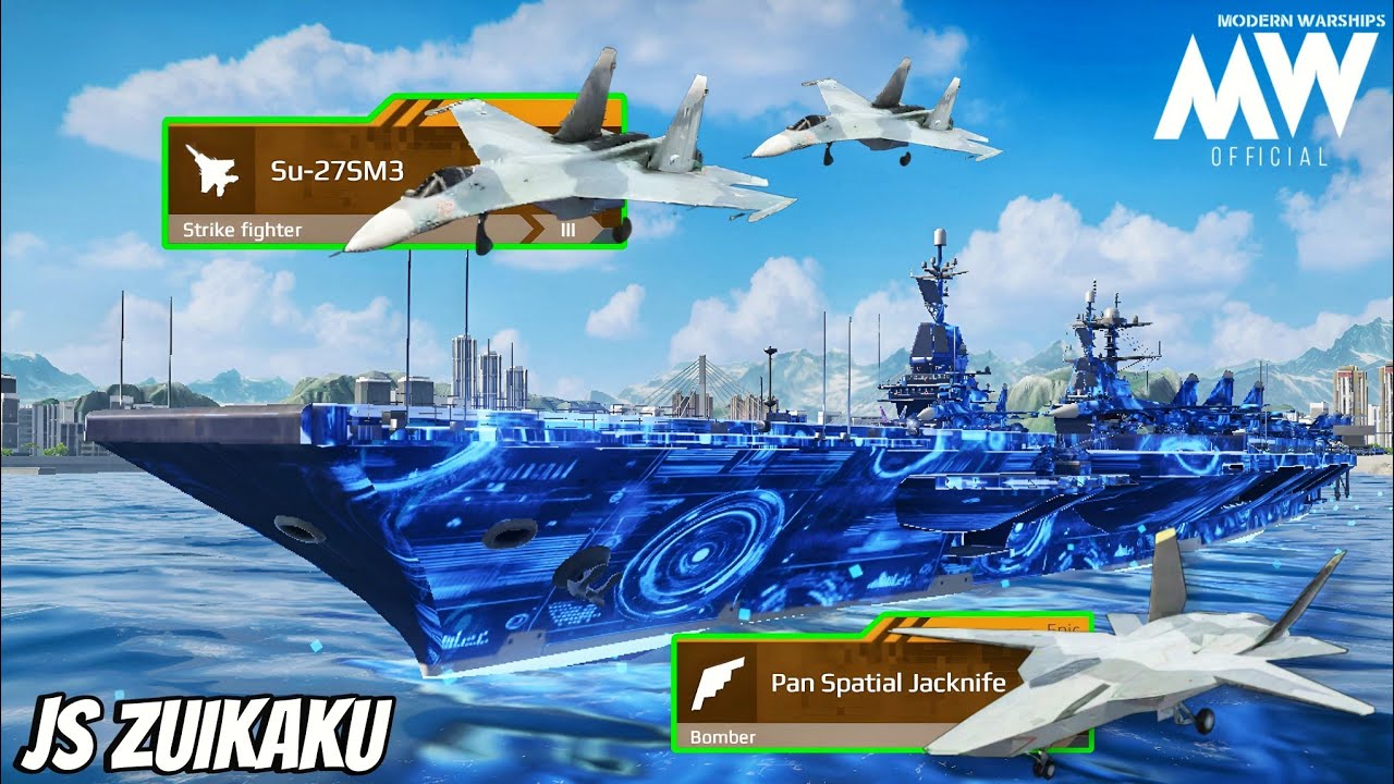 Su-27SM3 & Pan Spatial Jacknife Combo with JS Zuikaku gameplay🔥 - Modern Warships