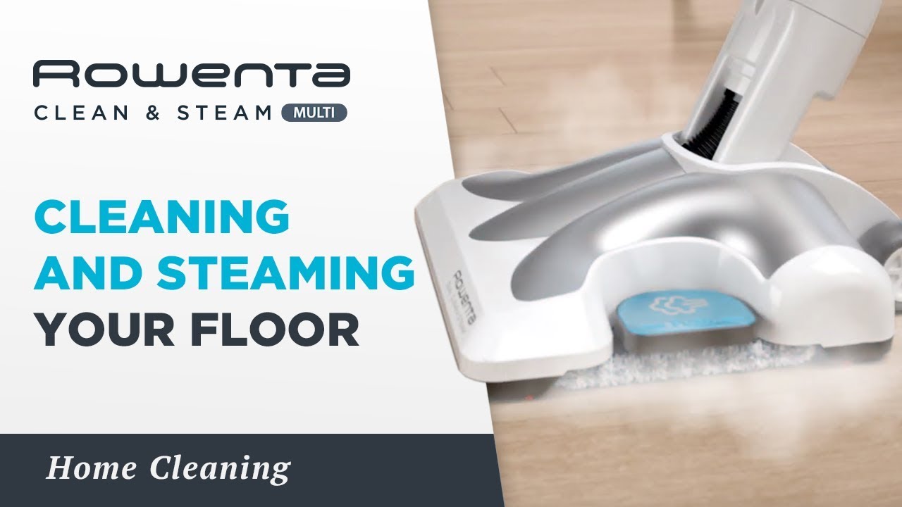 Save time by cleaning and steaming all at once | CLEAN & STEAM&trade; MULTI | Rowenta