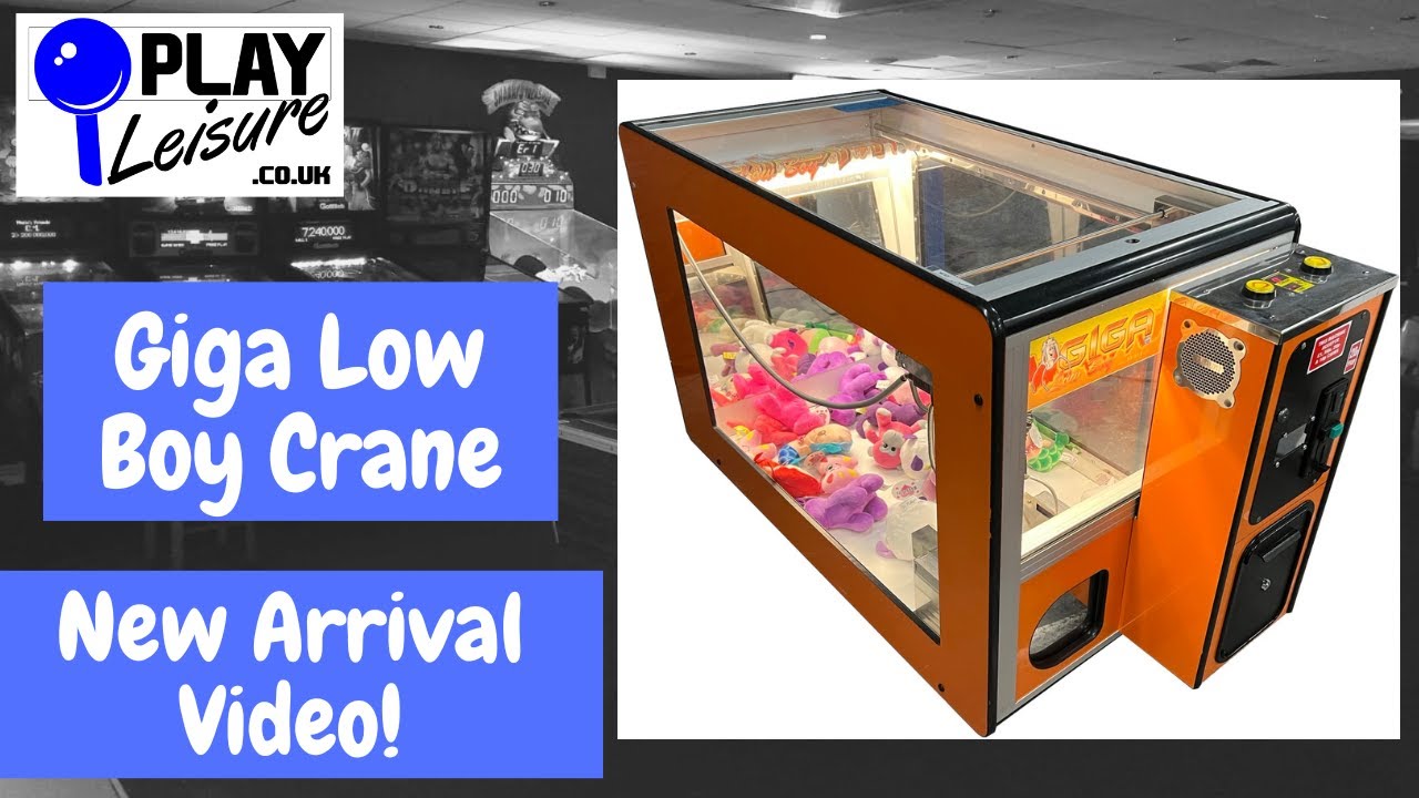 It's low but FUN... The Giga Low Boy Plush Crane!