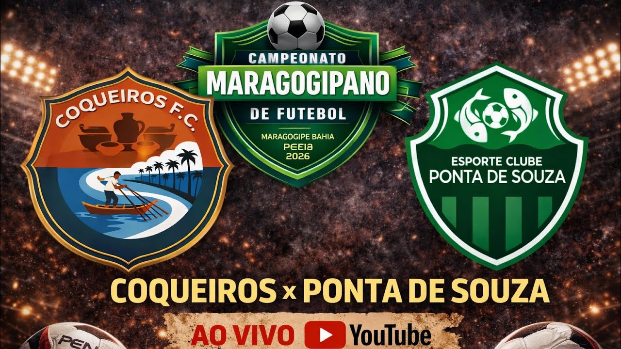 CAMPEONATO MARAGOGIPANO 2026 - COQUEIROS X PONTA DE SOUZA - AO VIVO (01/03/2026)