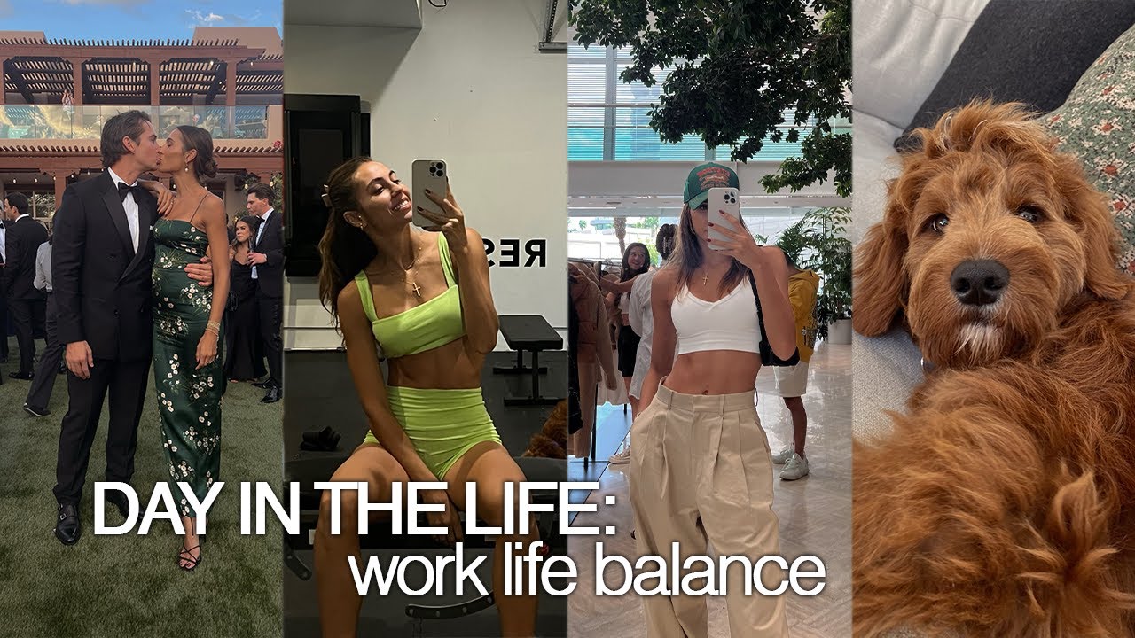 Busy Day in my Life // Morning routine, working out, meetings, packing for a trip