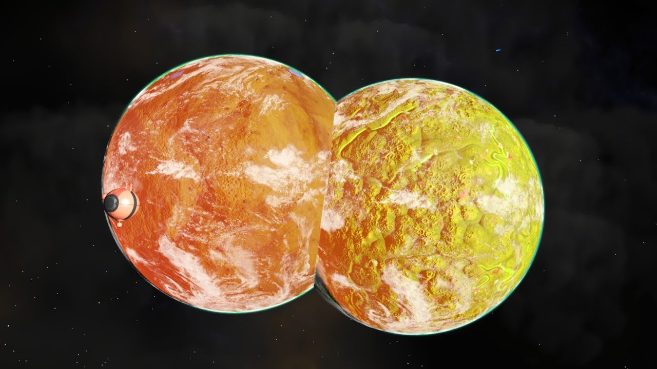 No Man's Sky | 2 Planets colliding