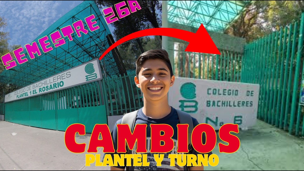 Cambio de Plantel o Turno - Colegio de Bachilleres