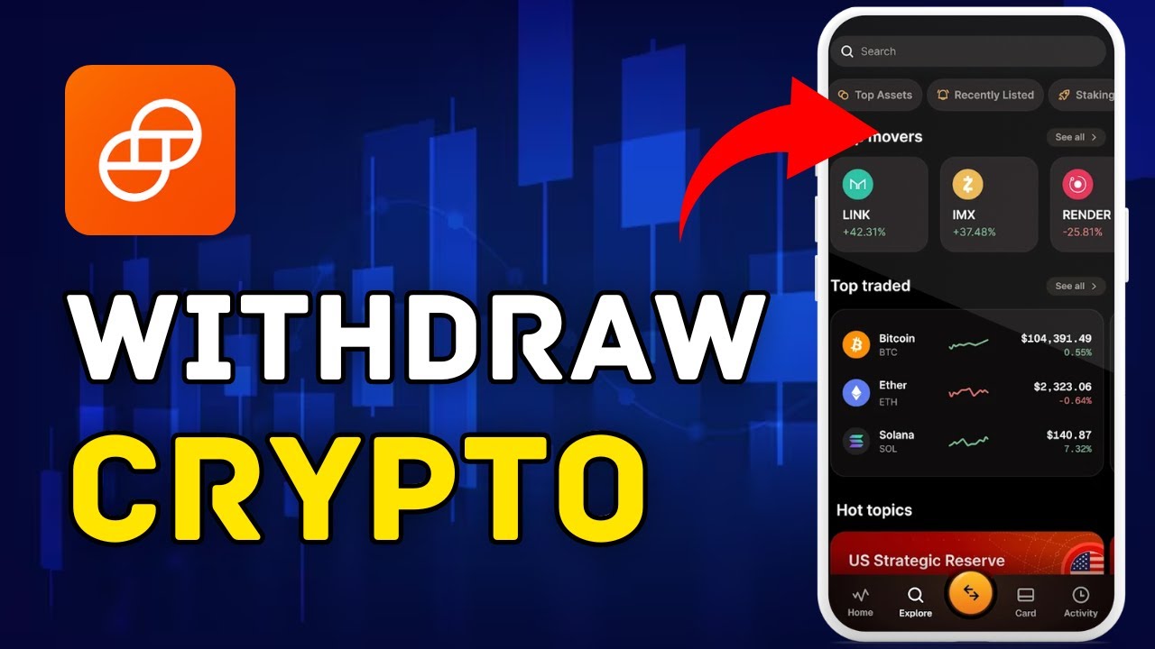 How to Withdraw Crypto from Gemini 2025?