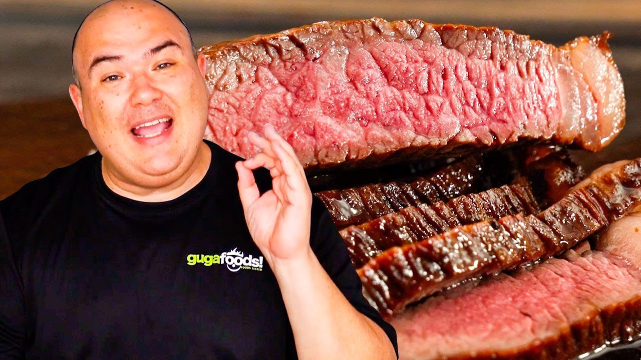 Guga Foods показывает нам, как приготовить его любимый стейк Пиканья