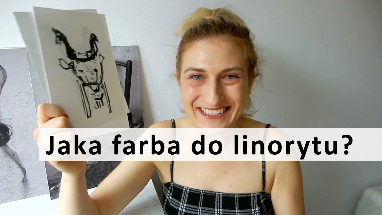 Czym odbijać linoryt? Wodna farba do linorytu marki Renesans