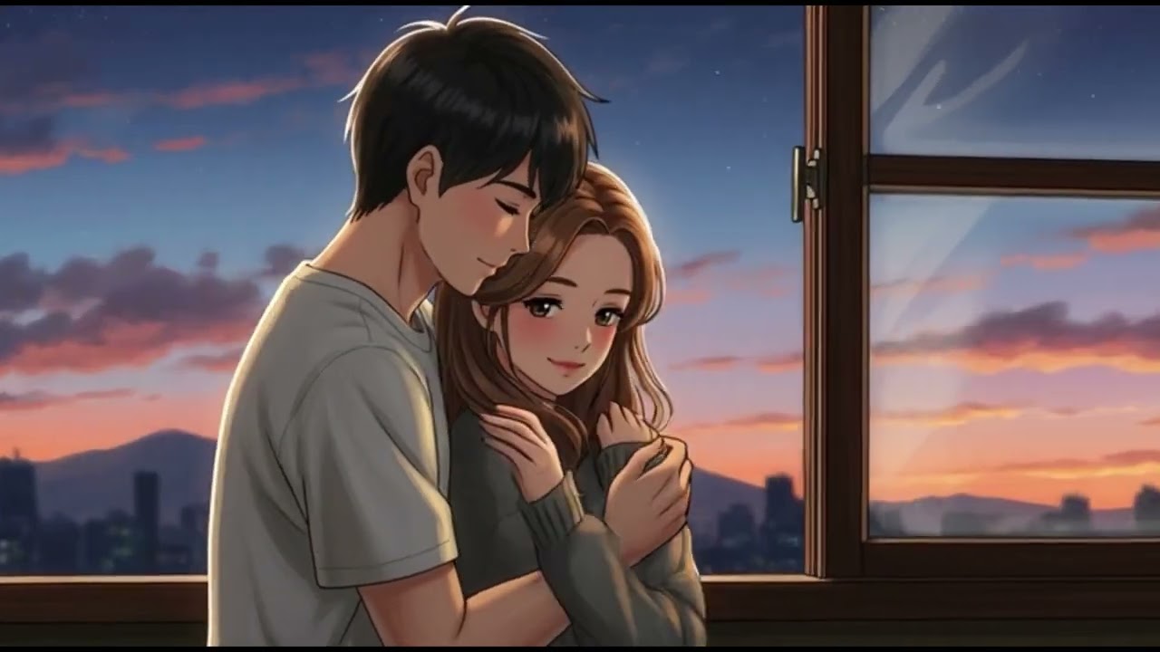 A Peaceful Evening with My Love | Cozy Ghibli-Style Cooking Animation