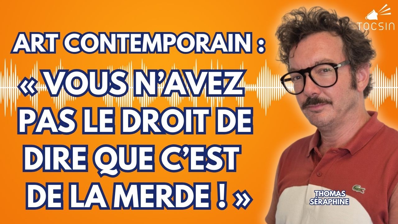 Thomas S&eacute;raphine d&eacute;truit l&rsquo;arnaque de l&rsquo;art contemporain !